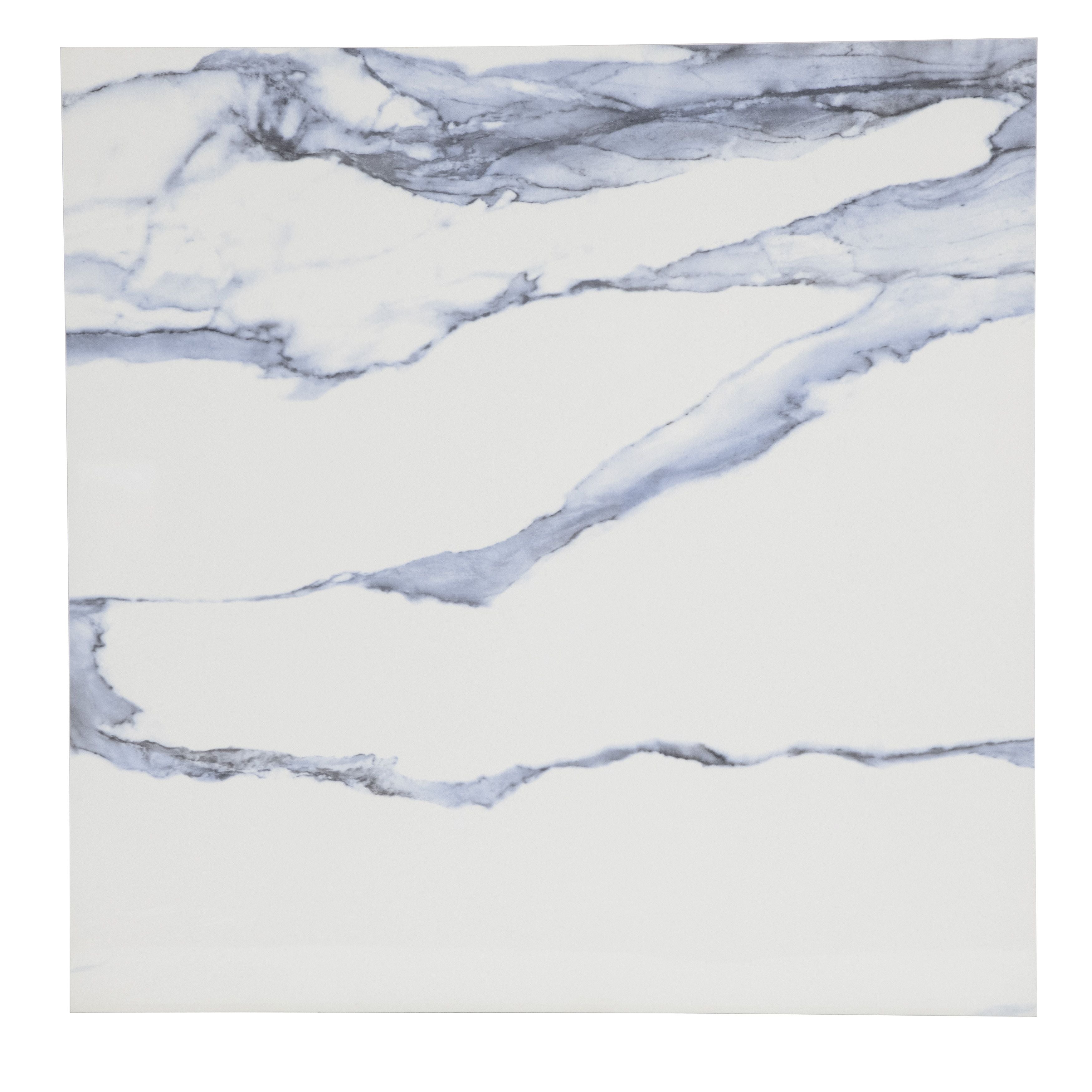 24x24 Statuario Blue Matte porcelain tile - Industry Tile